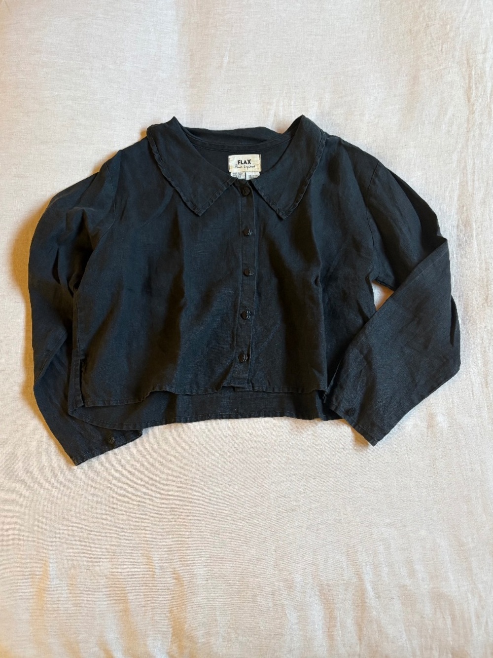 Vintage FLAX Linen Top